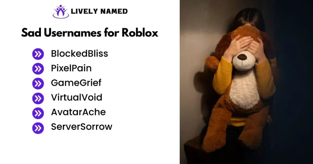 Sad Usernames for Roblox