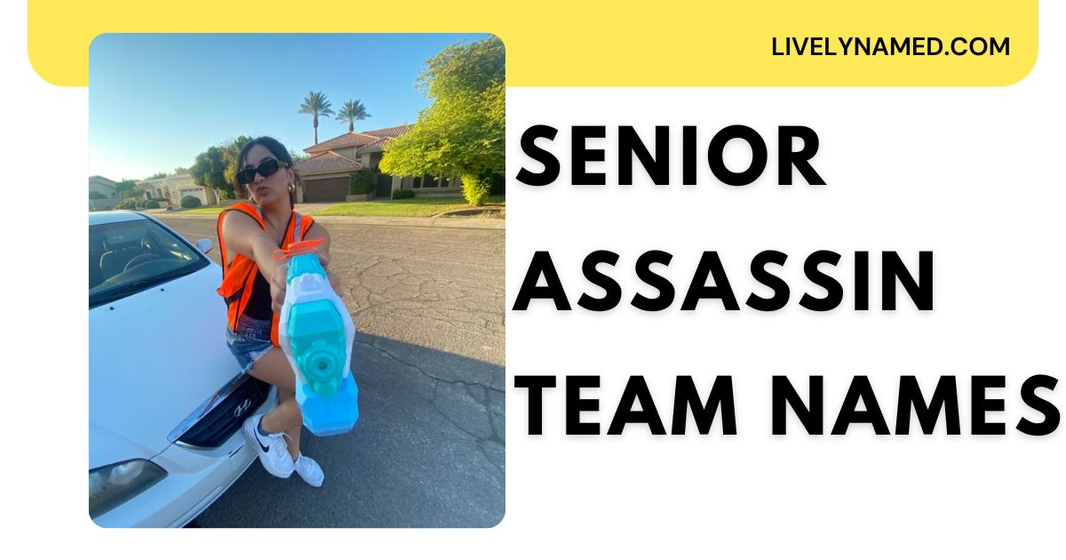 Senior Assassin Team Names