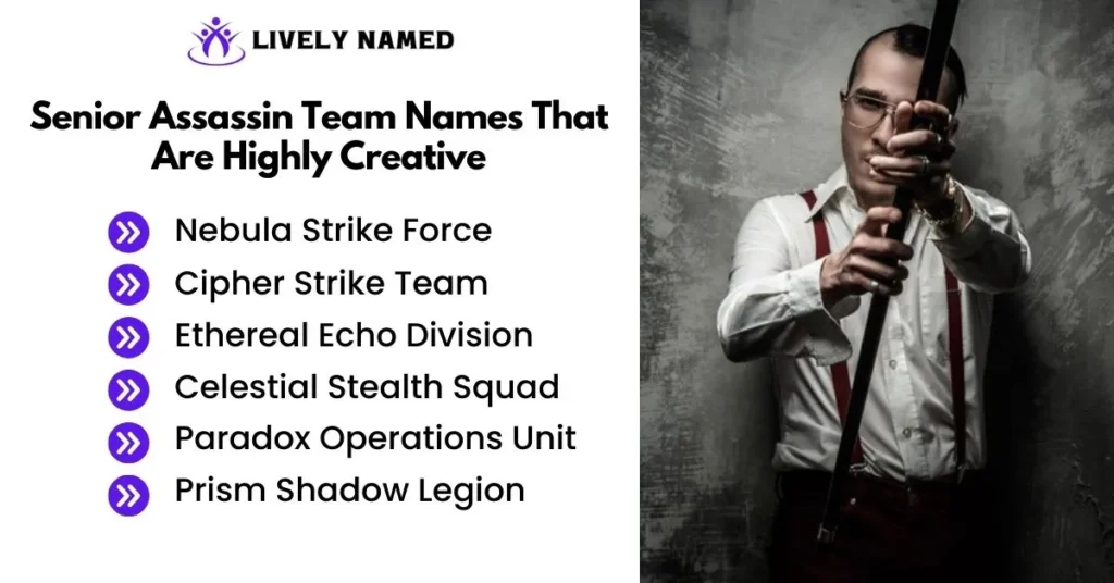 Senior Assassin Team Names That Are Highly Creative