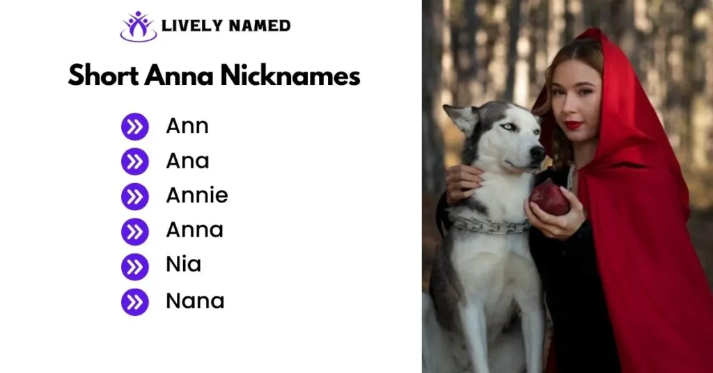 Short Anna Nicknames