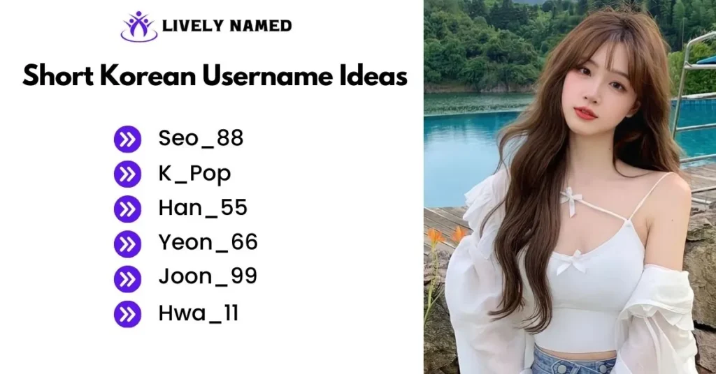 Short Korean Username Ideas