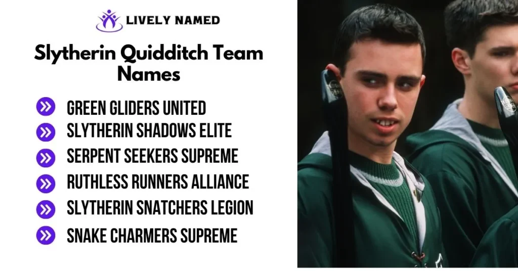 Slytherin Quidditch Team Names