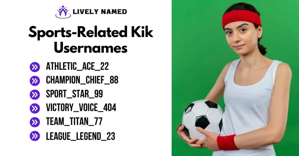 Sports-Related Kik Usernames