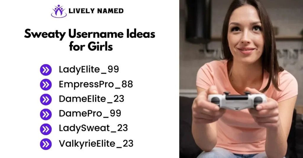 Sweaty Username Ideas for Girls