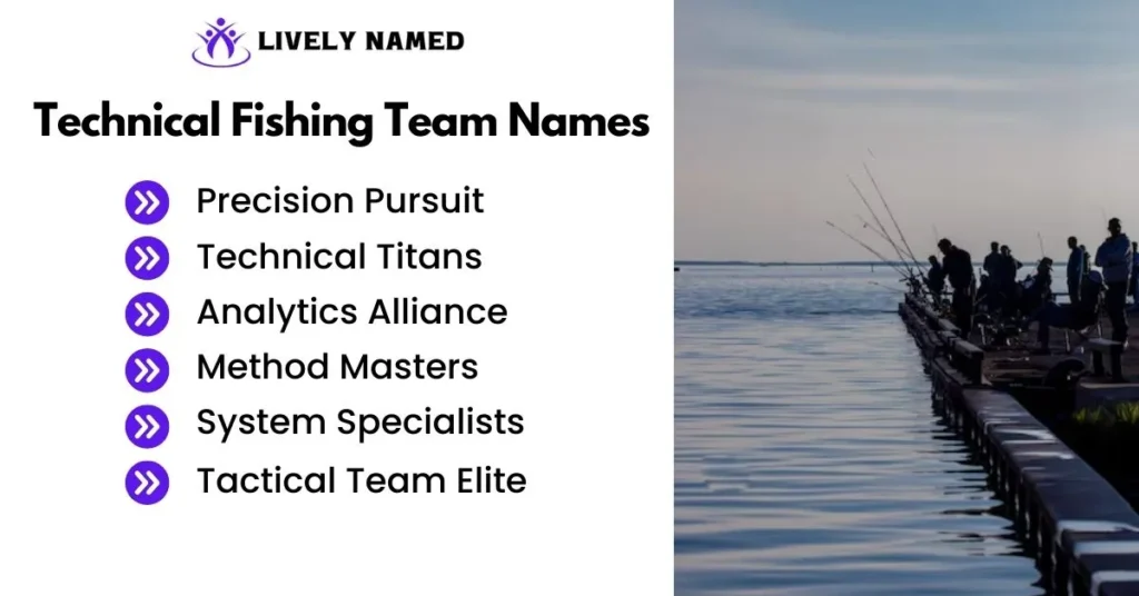 Technical Fishing Team Names