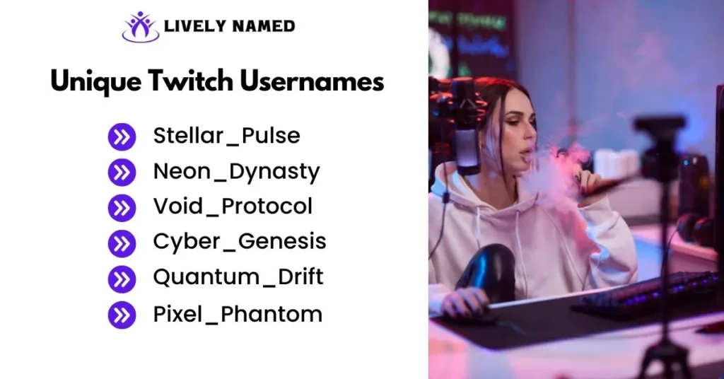 Unique Twitch Usernames