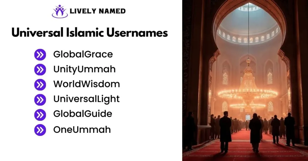 Universal Islamic Usernames