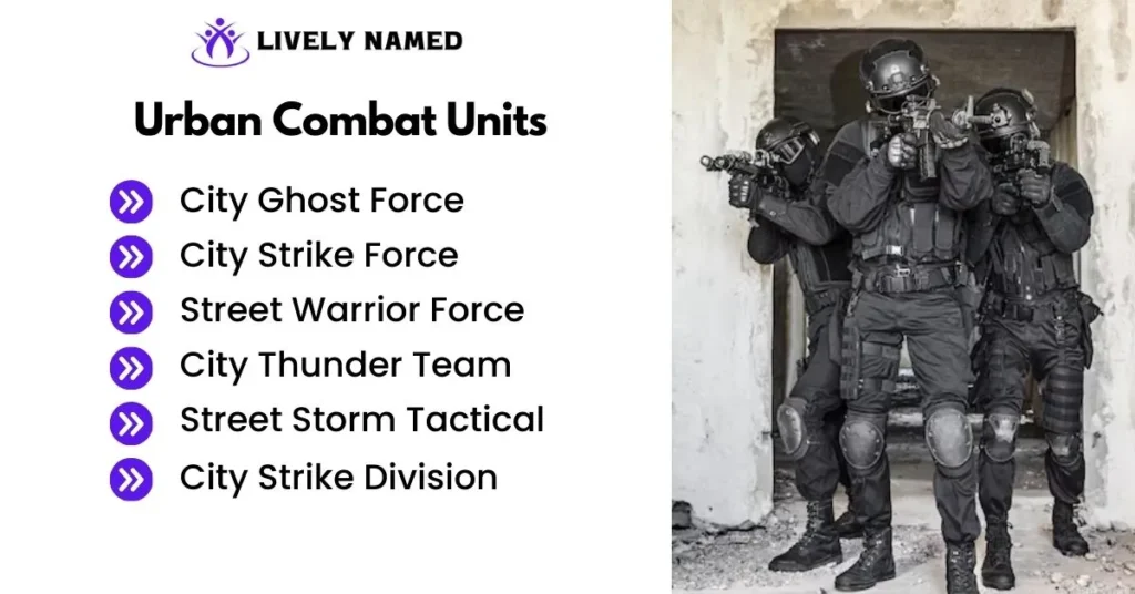 Urban Combat Units