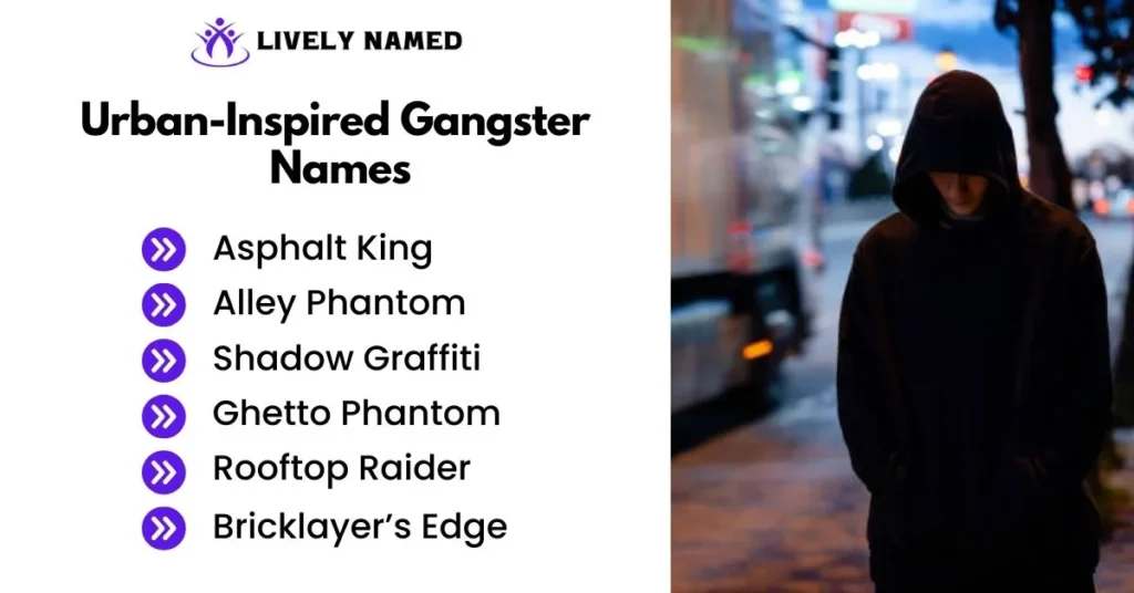 Urban-Inspired Gangster Names