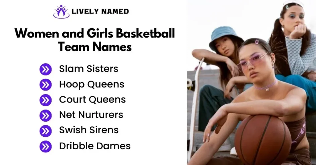 Women and Girls Basketball Team Names