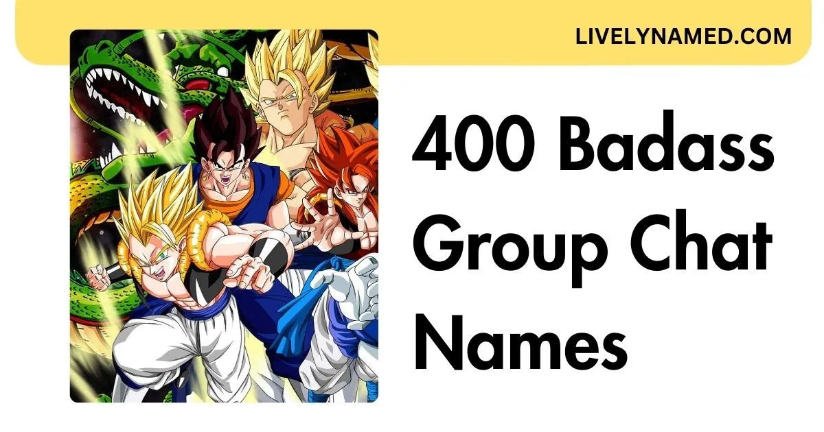 Badass Group Chat Names