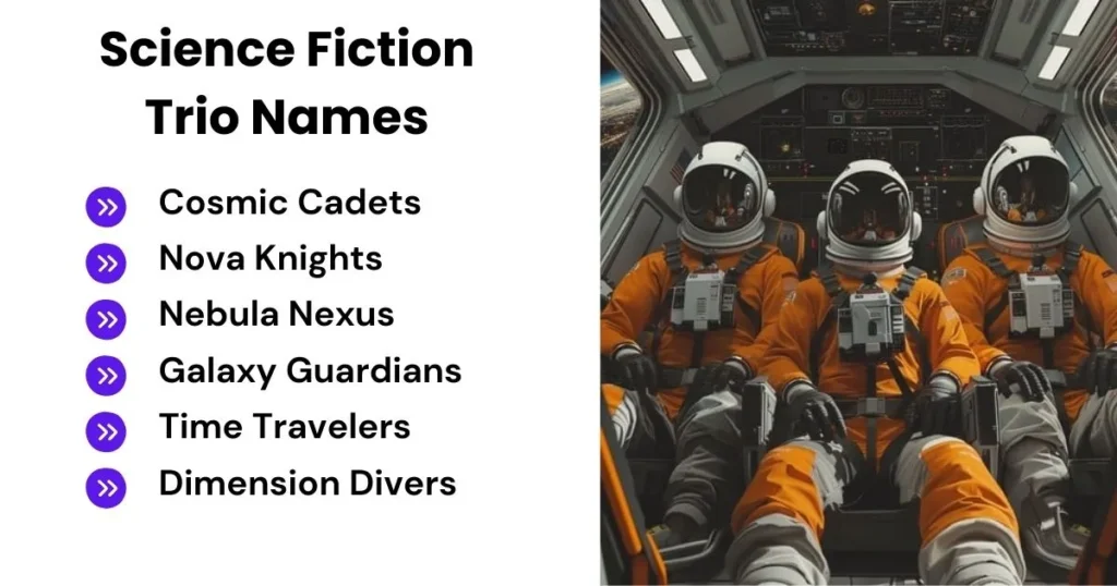 Science Fiction Trio Names